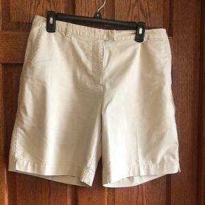 Adidas Cream Bermudas Tailored Shorts